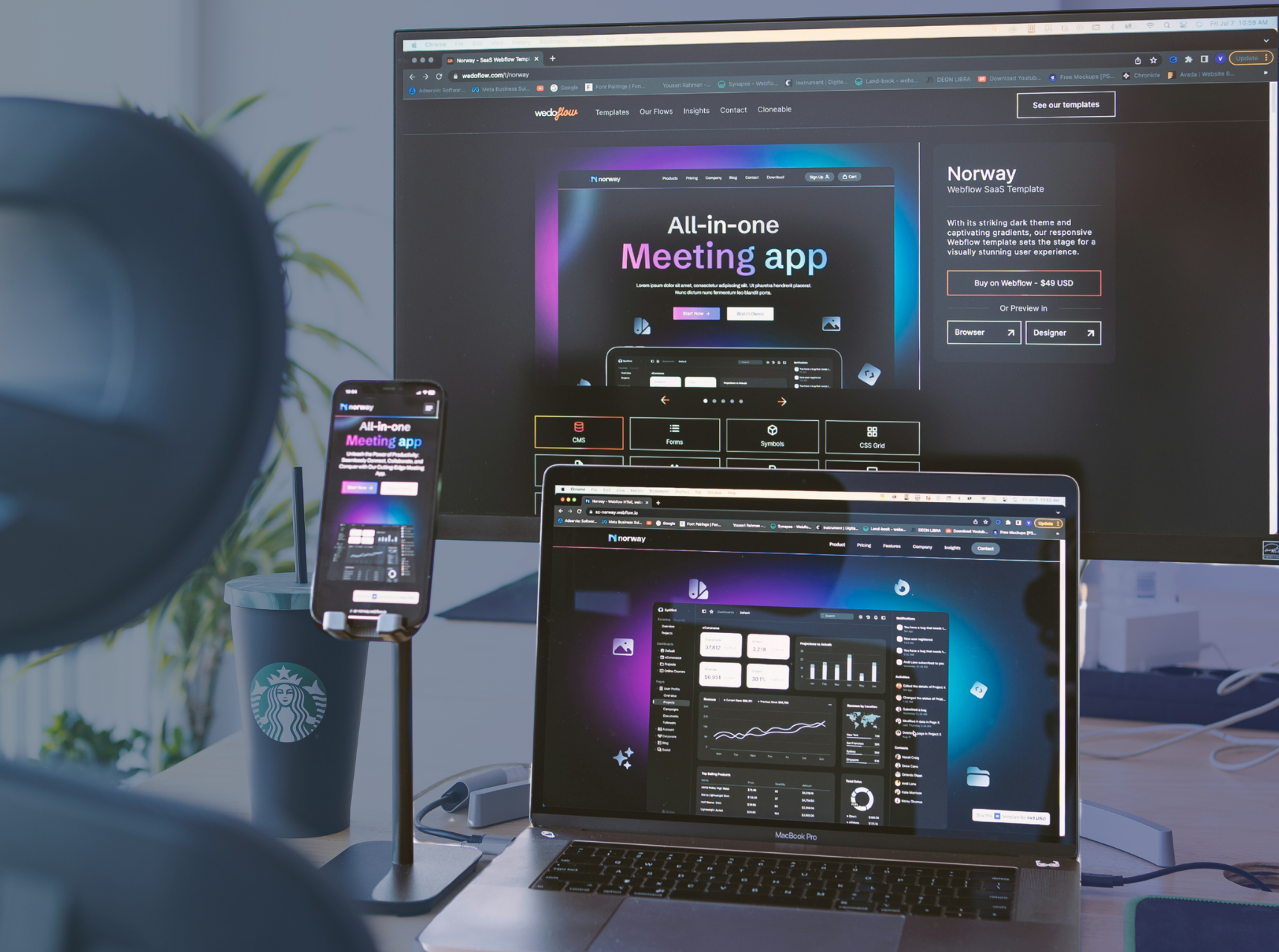 Open screens with the project plan open