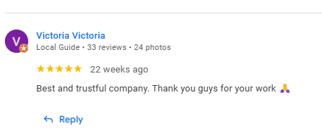 Kelinka Restaurant Dubai Festival City - V and Bruno Review: Best and trustful company. Thank you guys for your work.